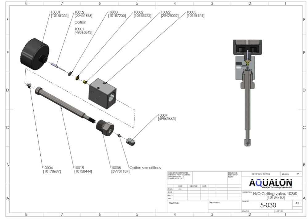 10189181-S-IMI Valve Body, Pneumatic Valve