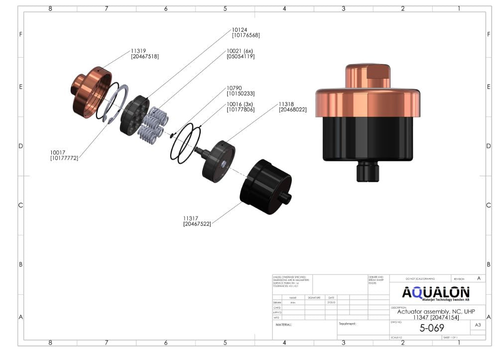 10150233-S-IMI O-RING, Pneumatic Valve