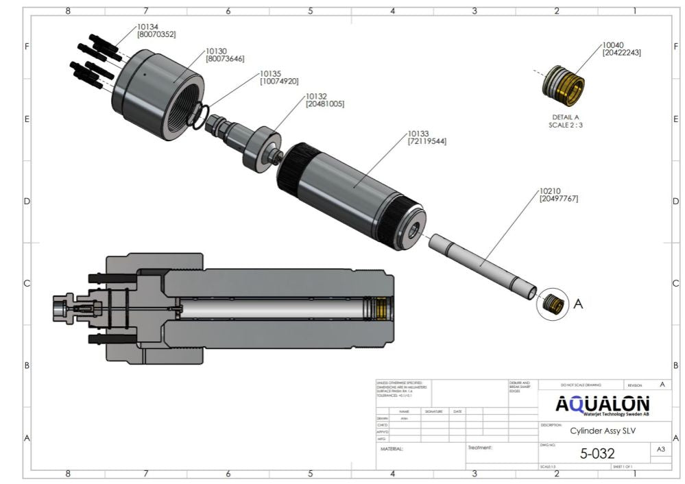 20422243-S-IMI  KMT Type, Seal Assembly, HP Hybrid